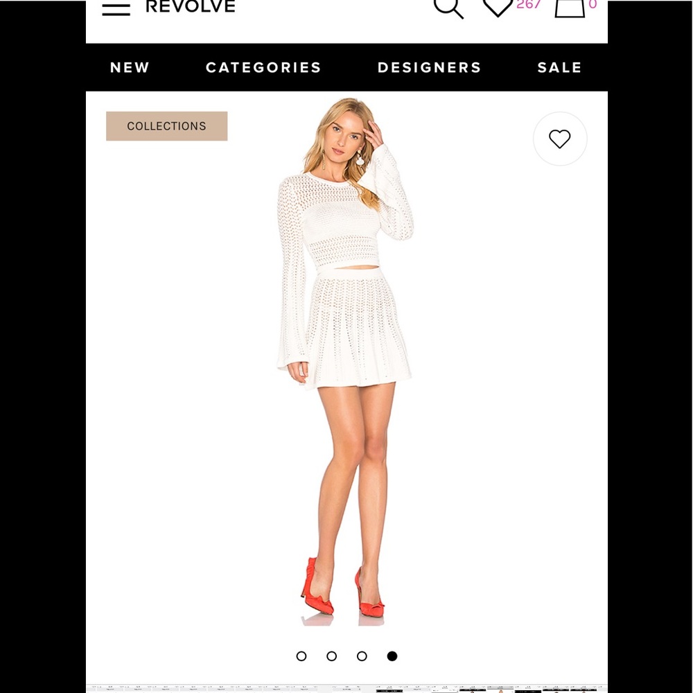 LPA top and skirt set